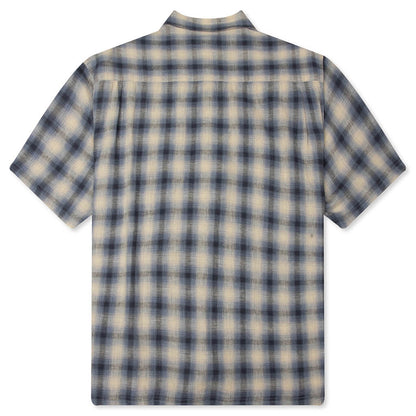 Liam S/S Plaid Shirt - Blue