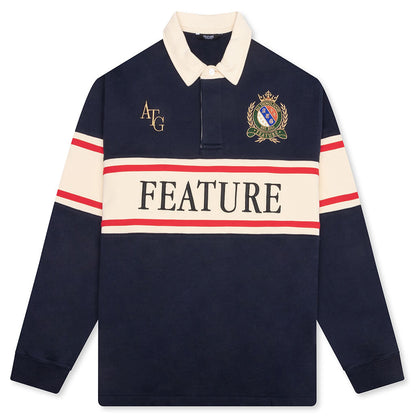 Lomu Rugby Polo - Navy