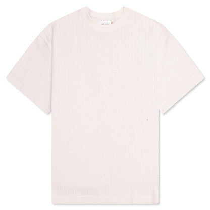Knit Box Tee - Bone