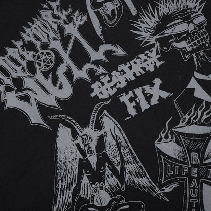 Loud Noises Long Sleeve Tee - Black