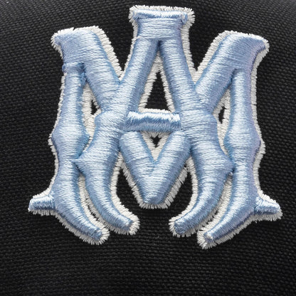 MA Outline Canvas Hat - Black/Blue