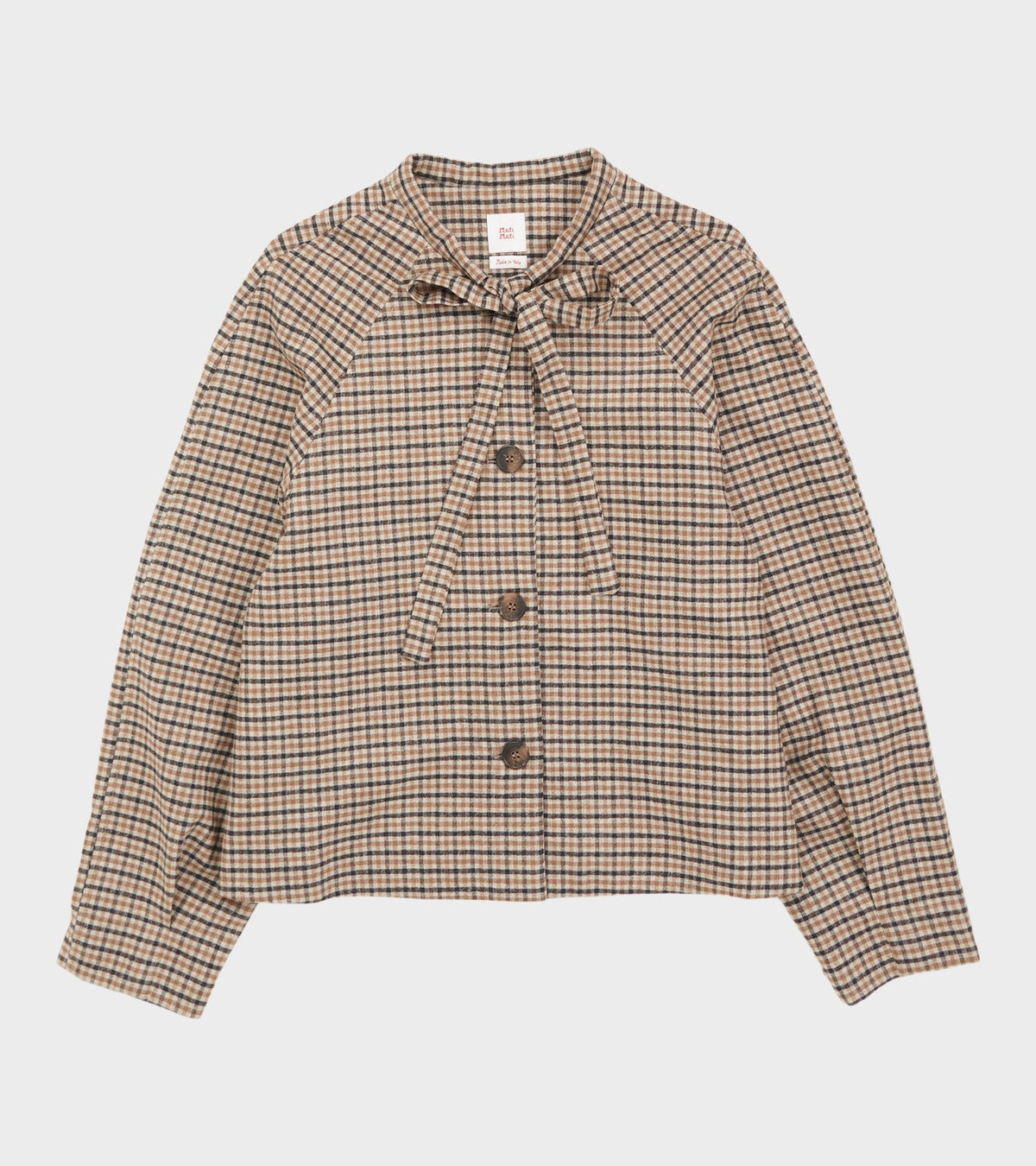 Marie Jacket Brown Check