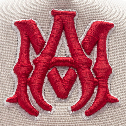 Ma Canvas Hat - Alabaster/Red