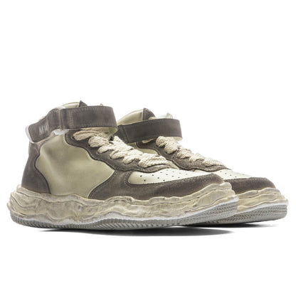 Wayne High OG Sole Leather High Top - White