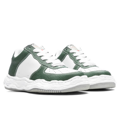 Wayne Low OG Sole Basket Leather - Green/White