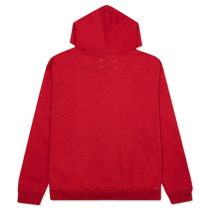 Number Sweater - Military Red