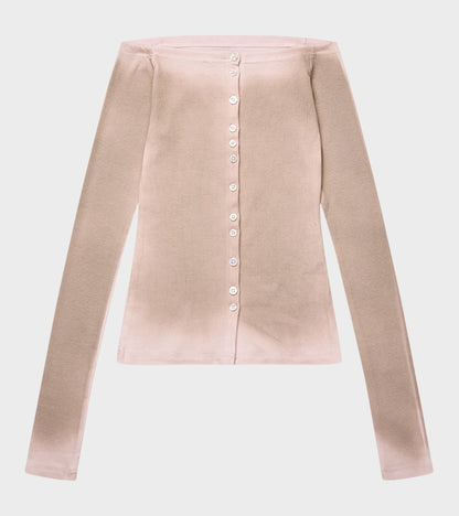 Matilda Cardigan Light Pink/Sand