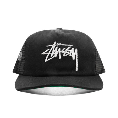 Md Big Stock Mesh Cap - Black