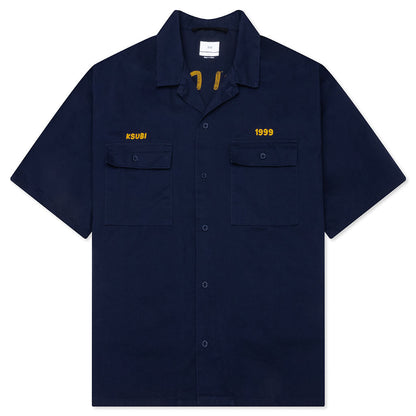 Mekanik Boiler S/S Shirt - Ink Blue