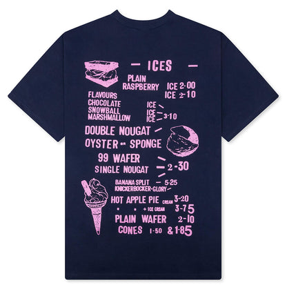 Menu S/S Tee - Black Iris