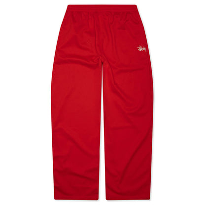 Mesh Track Pant - Red