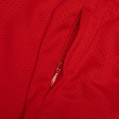 Mesh Track Pant - Red