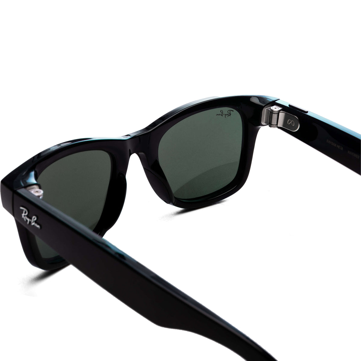 Meta Wayfarer Gen 2 - Shiny Black/G-15 Green