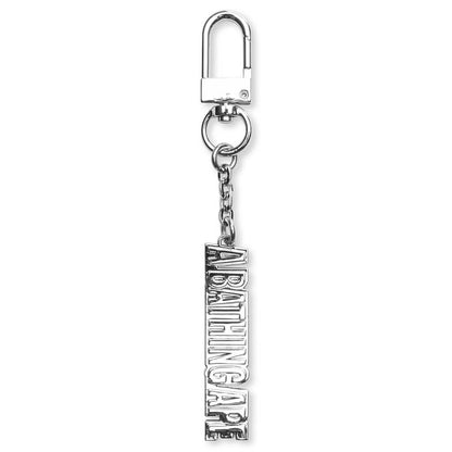 A Bathing Ape Metal Keychain - Silver