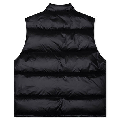 Micro Ripstop Down Vest - Black