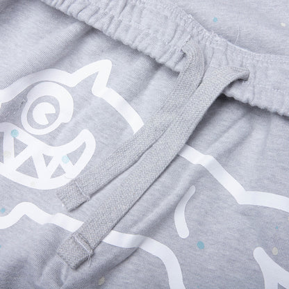 Milk Shake Terry Shorts - Heather Grey
