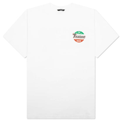 Motor Oil Tee - White