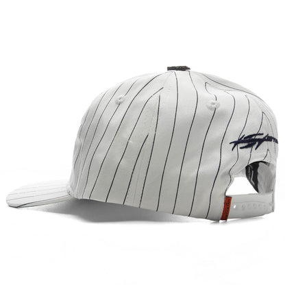 NY Flame Snapback - White