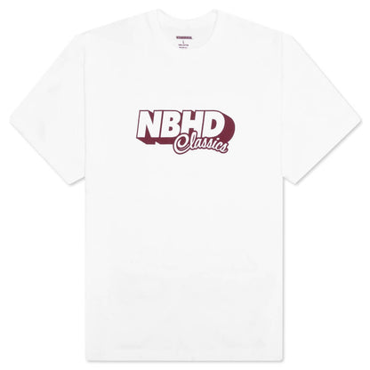 NH-8 S/S Tee - White