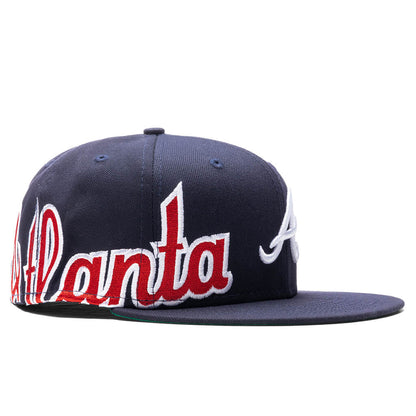 Side Split 59FIFTY Fitted - Atlanta Braves