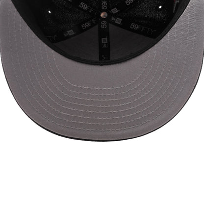 New Era x Born x Raised 59FIFTY LMB Diablos Rojos del México All-Over Logo - Black