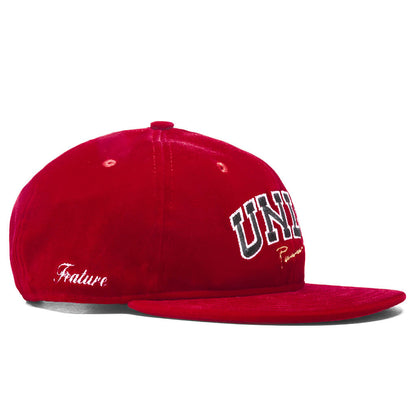 New Era x Feature Velour Snapback - Scarlet