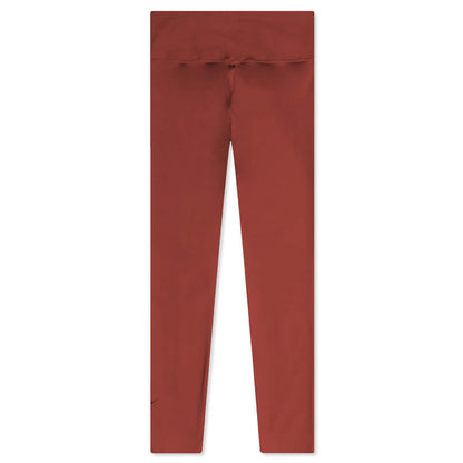 One Luxe Women's Mid-Rise Leggings - Redstone/Clear