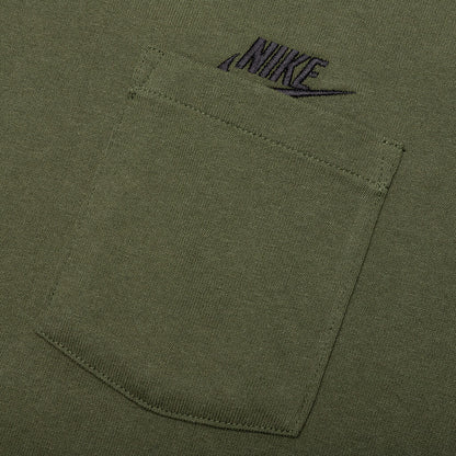 Premium Sportswear Essential Pocket T-Shirt - Rough Green/Black