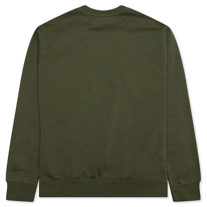Sportswear Club Fleece Crew - Rough Green/White