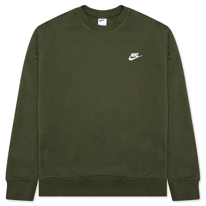 Sportswear Club Fleece Crew - Rough Green/White