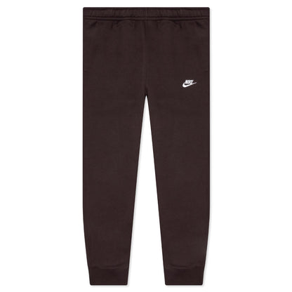 Sportswear Club Fleece Joggers - Brown Basalt/Brown Basalt/White