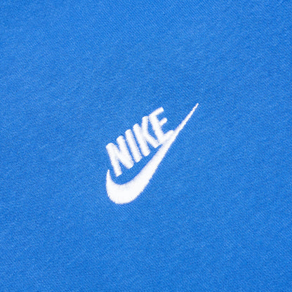 Sportswear Club Fleece Pullover Hoodie - Signal Blue/White