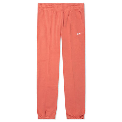Sportswear Women’s Essentials Fleece Pants - Madder Root/White