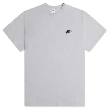Sportswear Lightweight Knit Short Sleeve Top - Grey Fog/Black