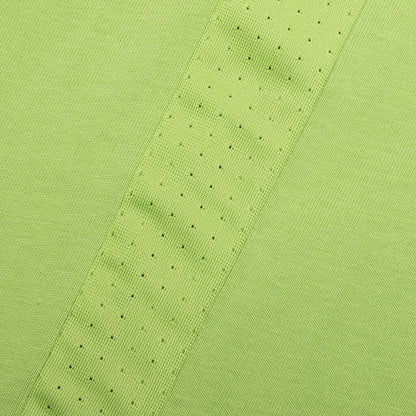 Sportswear Lightweight Knit Short Sleeve Top - Vivid Green/Black
