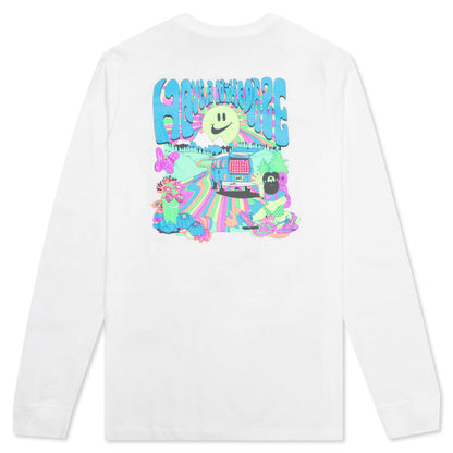 Sportswear Day Black Light L/S T-Shirt - White