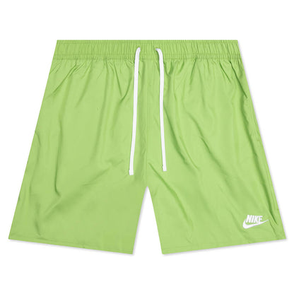 Sportswear Sport Essentials Woven Lined Flow Shorts - Vivid Green/White