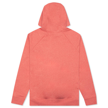 Sportswear Women’s Essential Fleece Pullover Hoodie - Magic Ember/Heather/White