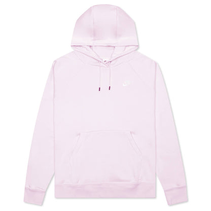 Sportswear Women’s Essential Fleece Pullover Hoodie - Regal Pink/White
