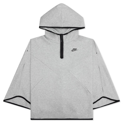 Sportswear Women's Tech Fleece Oversized Poncho - Dark Grey Heather/Black