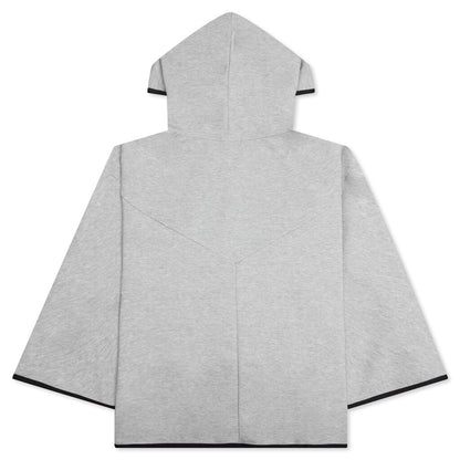 Sportswear Women's Tech Fleece Oversized Poncho - Dark Grey Heather/Black