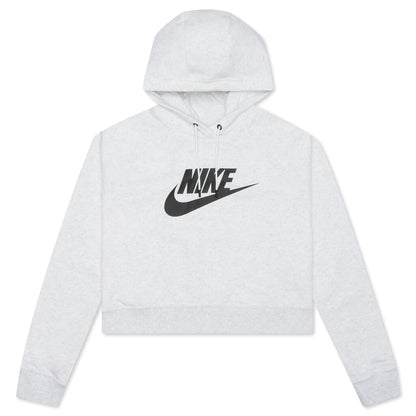 Sportswear Women's Essential Cropped Hoodie - Birch Heather/Black