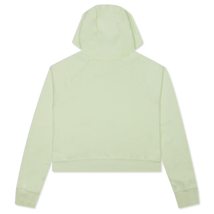 Sportswear Women's Essential Cropped Hoodie - Lime Ice/White