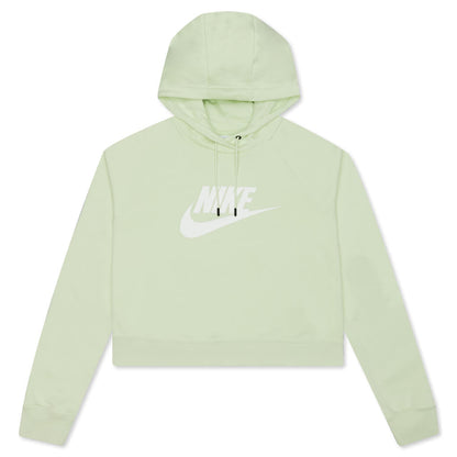 Sportswear Women's Essential Cropped Hoodie - Lime Ice/White