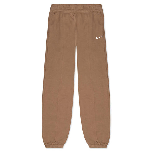 Sportswear Women’s Essential Fleece Pants - Archaeo Brown/White