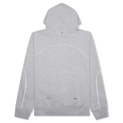 Nike x NOCTA Fleece CS Hoodie - Heather Grey/Matte Silver/Black
