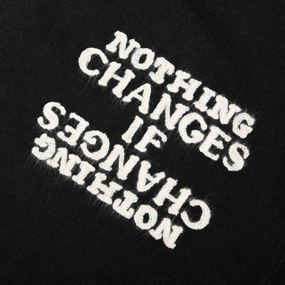 Nothing Changes Tee - Black