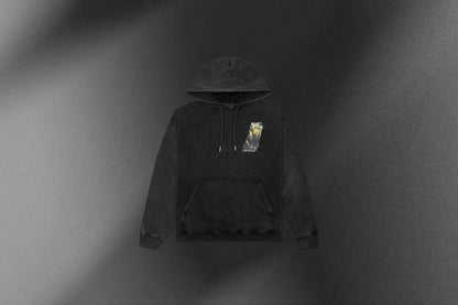 Off White x Feature Skate Hoodie - Dark Grey
