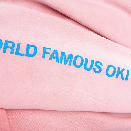 Oki Dog Hooded Sweatshirt - Pink