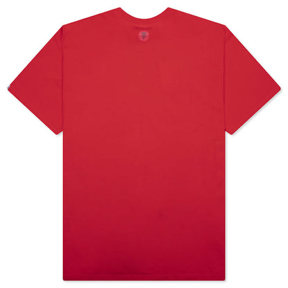Origami S/S Tee - Fiery Red